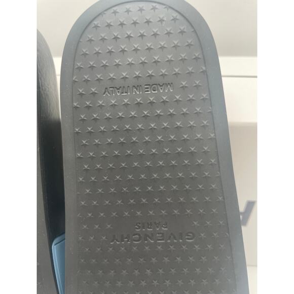 NEW Givenchy Women's Logo Rubber Pool Slides Sandals 37 BOX NIB AUTH! - Picture 11 of 15